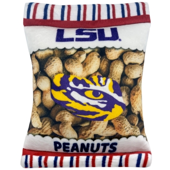 LSU Tigers- Plush Peanut Bag Toy